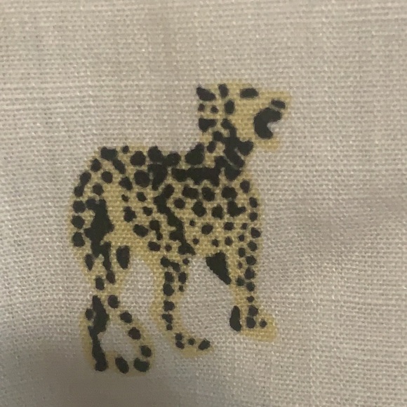 Madewell woman’s print button down blouse with cheetahs cotton size medium M - Picture 6 of 11